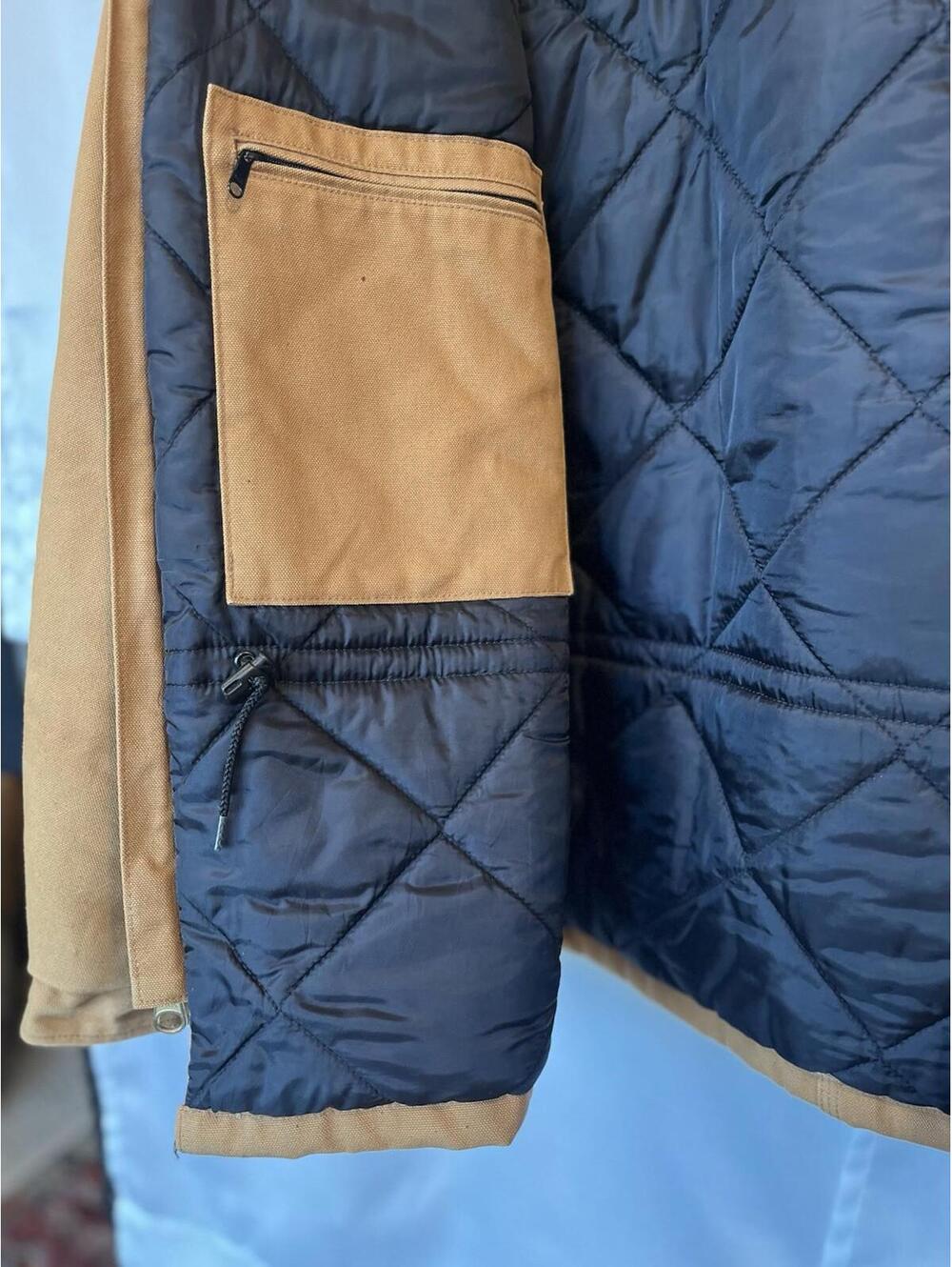 Carhartt Brown Jacket RN# 14806 Men's 2XL Excellent - Picture 10 of 12
